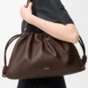 Flamenco Purse grande en piel de cordero napa suave Flamenco Purse grande en piel de cordero napa suave