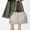 Flamenco Purse grande en piel de cordero napa suave Flamenco Purse grande en piel de cordero napa suave