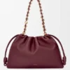 Flamenco Purse grande en piel de cordero napa suave Flamenco Purse grande en piel de cordero napa suave