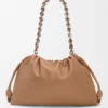 Flamenco Purse grande en piel de cordero napa suave Flamenco Purse grande en piel de cordero napa suave