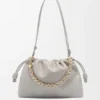 Flamenco Purse grande en piel de cordero napa suave Flamenco Purse grande en piel de cordero napa suave