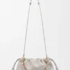 Flamenco Purse grande en piel de cordero napa suave Flamenco Purse grande en piel de cordero napa suave