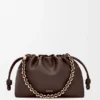 Flamenco Purse mediana en piel de cordero napa suave Flamenco Purse mediana en piel de cordero napa suave