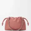 Flamenco Purse mediana en piel de cordero napa suave Flamenco Purse mediana en piel de cordero napa suave