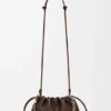 Flamenco Purse mediana en piel de cordero napa suave Flamenco Purse mediana en piel de cordero napa suave