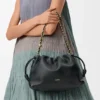 Flamenco Purse mediana en piel de cordero napa suave Flamenco Purse mediana en piel de cordero napa suave