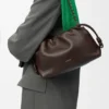 Flamenco Purse mediana en piel de cordero napa suave Flamenco Purse mediana en piel de cordero napa suave