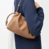 Flamenco Purse mediana en piel de cordero napa suave Flamenco Purse mediana en piel de cordero napa suave