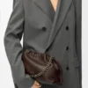 Flamenco Purse mediana en piel de cordero napa suave Flamenco Purse mediana en piel de cordero napa suave