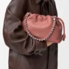 Flamenco Purse mediana en piel de cordero napa suave Flamenco Purse mediana en piel de cordero napa suave