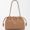 Flamenco Purse mediana en piel de cordero napa suave Flamenco Purse mediana en piel de cordero napa suave
