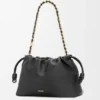Flamenco Purse mediana en piel de cordero napa suave Flamenco Purse mediana en piel de cordero napa suave