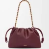 Flamenco Purse mediana en piel de cordero napa suave Flamenco Purse mediana en piel de cordero napa suave