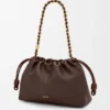 Flamenco Purse mediana en piel de cordero napa suave Flamenco Purse mediana en piel de cordero napa suave