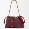 Flamenco Purse mediana en piel de cordero napa suave Flamenco Purse mediana en piel de cordero napa suave