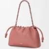 Flamenco Purse mediana en piel de cordero napa suave Flamenco Purse mediana en piel de cordero napa suave