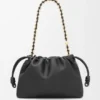 Flamenco Purse mediana en piel de cordero napa suave Flamenco Purse mediana en piel de cordero napa suave