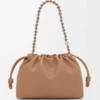Flamenco Purse mediana en piel de cordero napa suave Flamenco Purse mediana en piel de cordero napa suave