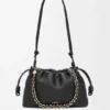 Flamenco Purse mediana en piel de cordero napa suave Flamenco Purse mediana en piel de cordero napa suave