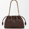 Flamenco Purse mediana en piel de cordero napa suave Flamenco Purse mediana en piel de cordero napa suave