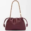 Flamenco Purse mediana en piel de cordero napa suave Flamenco Purse mediana en piel de cordero napa suave