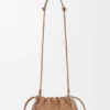 Flamenco Purse mediana en piel de cordero napa suave Flamenco Purse mediana en piel de cordero napa suave
