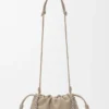 Flamenco Purse mediano en piel de becerro de grano fino Flamenco Purse mediano en piel de becerro de grano fino