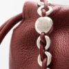 Flamenco Purse mediano en piel de becerro de grano fino Flamenco Purse mediano en piel de becerro de grano fino