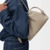 Flamenco Purse mediano en piel de becerro de grano fino Flamenco Purse mediano en piel de becerro de grano fino