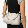Flamenco Purse mediano en piel de becerro de grano fino Flamenco Purse mediano en piel de becerro de grano fino