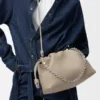Flamenco Purse mediano en piel de becerro de grano fino Flamenco Purse mediano en piel de becerro de grano fino