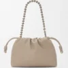 Flamenco Purse mediano en piel de becerro de grano fino Flamenco Purse mediano en piel de becerro de grano fino