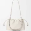 Flamenco Purse mediano en piel de becerro de grano fino Flamenco Purse mediano en piel de becerro de grano fino