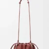 Flamenco Purse mediano en piel de becerro de grano fino Flamenco Purse mediano en piel de becerro de grano fino