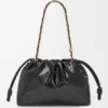 Flamenco Purse mediano en piel de hagfish Flamenco Purse mediano en piel de hagfish