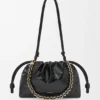 Flamenco Purse mediano en piel de hagfish Flamenco Purse mediano en piel de hagfish