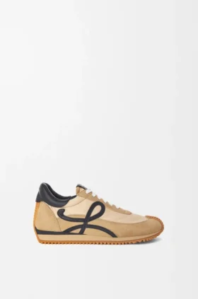 Flow Runner en nylon y gamuza