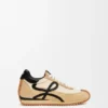 Flow Runner en nylon y gamuza