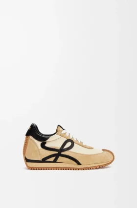 Flow Runner en nylon y gamuza