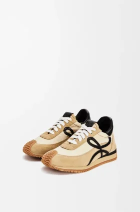 Flow Runner en nylon y gamuza