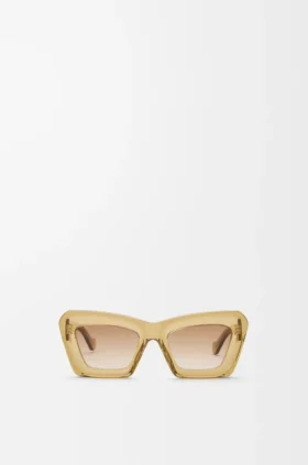 Gafas de sol de ojo de gato biseladas