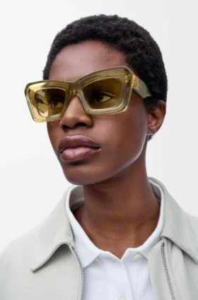 Gafas de sol de ojo de gato biseladas