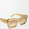Gafas de sol de ojo de gato biseladas Gafas de sol de ojo de gato biseladas