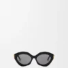 Gafas de sol de ojo de gato con diseño en espiral