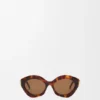 Gafas de sol de ojo de gato con diseño en espiral