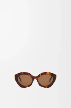 Gafas de sol de ojo de gato con diseño en espiral