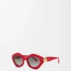 Gafas de sol de ojo de gato con diseño en espiral