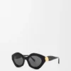 Gafas de sol de ojo de gato con diseño en espiral