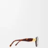 Gafas de sol de ojo de gato con diseño en espiral Gafas de sol de ojo de gato con diseño en espiral