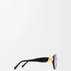 Gafas de sol de ojo de gato con diseño en espiral